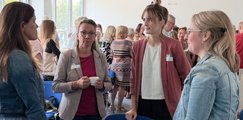 Gemeinsamer Austausch beim 4. Reha-Fachtag in Würzburg