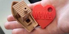 Boot und Schlüsselanhänger aus dem 3D-Drucker