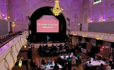 Begrüßung zum Eventcoaching im Alpenvorland im Königlichen Kurhaus Bad Reichenhall