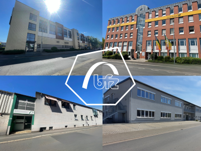 verschiedene Gebäude der bfz Aschaffenburg