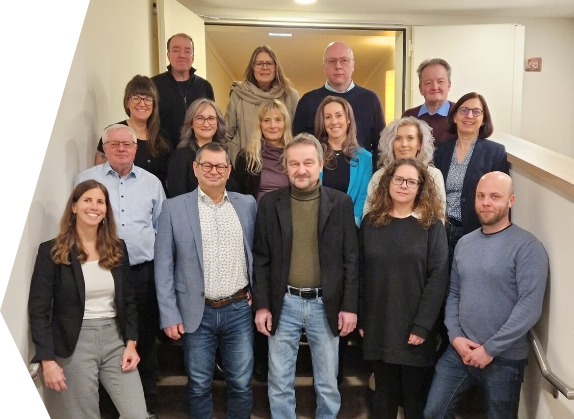 Teamfoto der Führungskräfte der bfz und gfi Hochfranken