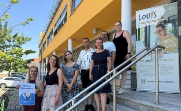 Teilnehmer und Teilnehmerinnen am ersten Tag der Umschulung