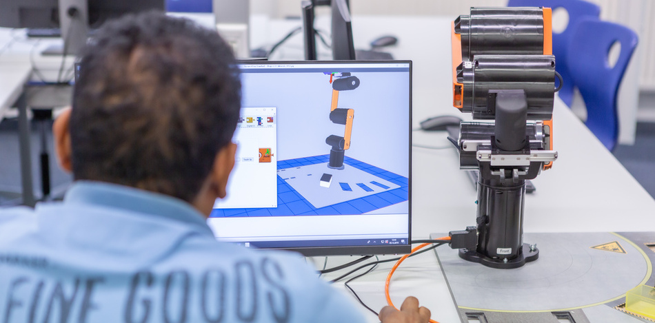 Die Digitale Lernfabrik der bfz Mittelfranken