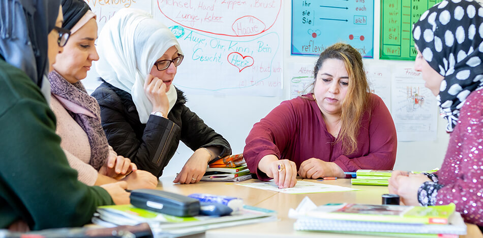 Inhaltsbild: Deutschkurs
