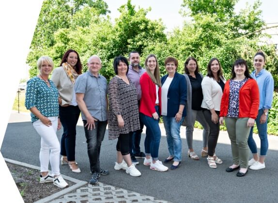 Gruppenbild der Koordinator*innen der bfz Weiden