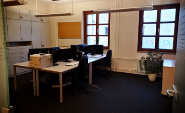 Blended Learning-Raum in den bfz Schwandorf