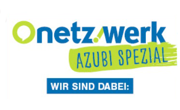 Logo: O netzwerk, Azubi Spezial, Wir sind dabei