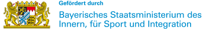 Logo: Bayerisches Staatsministerium des Inneren, für Sport und Integration