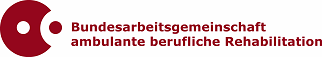 Logo: Bundesarbeitsgemeinschaft ambulante berufliche Rehabilitation
