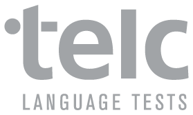 Logo: telc Language Tests (europäischen Sprachzertifikate)